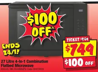 JB Hi-Fi 27 Litre 4-In-1 Combination Flatbed Microwave offer