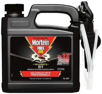 Mortein powergard diy indoor & outdoor surface spray 2 litre