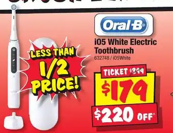 i05 White Electric Toothbrush
