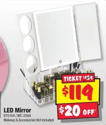 JB Hi-Fi LED Mirror offer