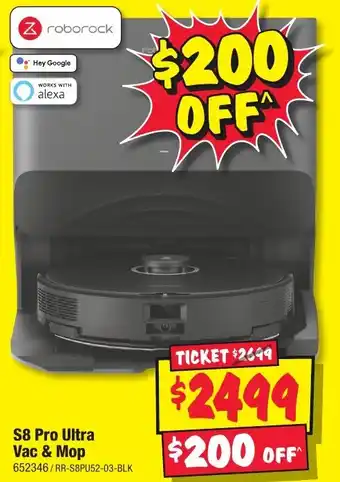 JB Hi-Fi S8 Pro Ultra Vac & Mop offer