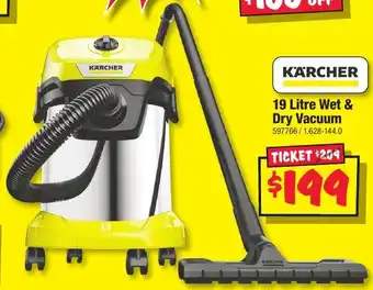 JB Hi-Fi 19 Litre Wet & Dry Vacuum offer