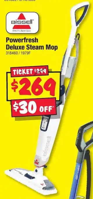 JB Hi-Fi Powerfresh Deluxe Steam Mop offer