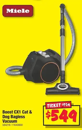 JB Hi-Fi Boost CX1 Cat & Dog Bagless Vacuum offer