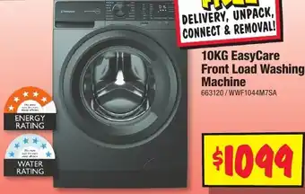 JB Hi-Fi 10KG EasyCare Front Load Washing Machine offer