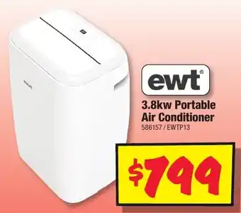 JB Hi-Fi 3.8kw Portable Air Conditioner offer