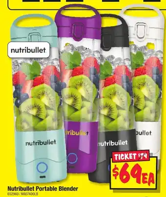 JB Hi-Fi Nutribullet Portable Blender offer