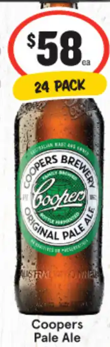 IGA Coopers Pale Ale offer