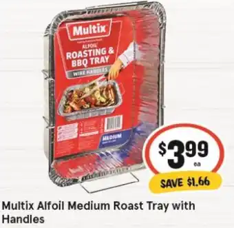 IGA Multix Alfoil Medium Roast Tray with Handles offer