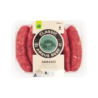 Woolworths Woolworths premium butcher style sausage varieties 450-500g offer