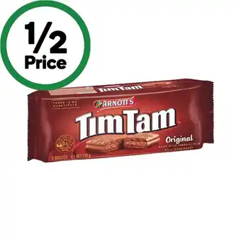 Woolworths Arnott's tim tam 160-200g offer