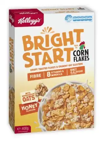 Coles Kellogg’s bright start cornflakes 400g offer
