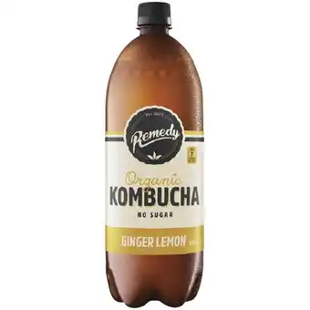 Woolworths Remedy kombucha 1.25 litre offer