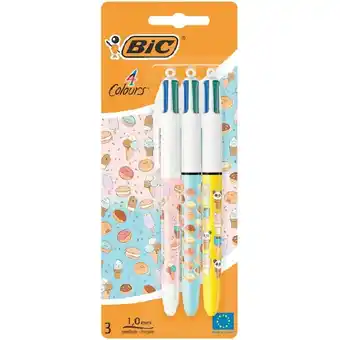Woolworths Bic 4 colours limited edition pk 3 offer