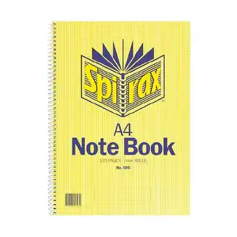 Woolworths Spirax a4 notebook offer