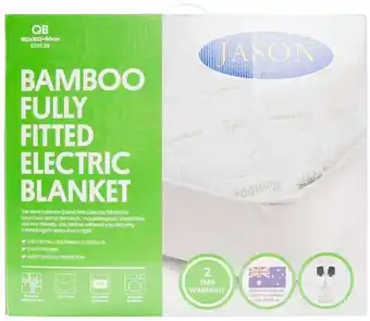 Spotlight 40% off Jason Bamboo Electric Blanket offer