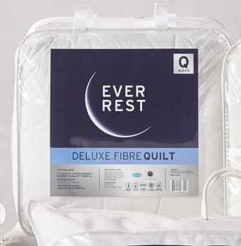 Spotlight 50% off Ever Rest Deluxe Fibre Quilt offer