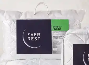 Spotlight 50% off Ever Rest Bamboo Pillow offer