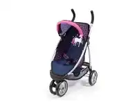 Mr Toys Bayer Jogger Dark Blue with Pink Hearts & Unicorn offer