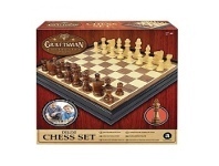 Mr Toys Craftsman Natural Wood Veneer Deluxe Chess Set offer