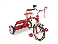 Mr Toys Radio Flyer Classic Red 12’’ Tricycle Dual Deck offer