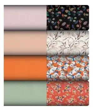 Spotlight Print & Plain Rayon & Cotton Spandex Jersey offer