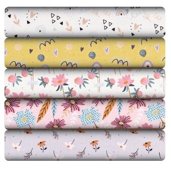 Spotlight Print & Plain Cotton Jersey offer