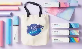 Spotlight 25% off Cricut Vinyls, Iron Ons & Infusible Inks offer