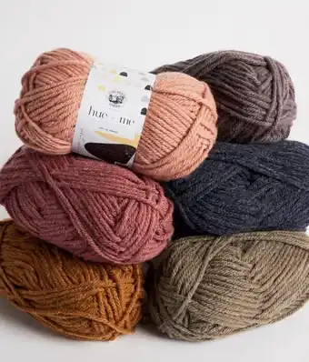 25% off NEW Lion Brand Hue & Me, 125g