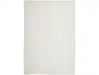 LivingStyles Bondi Hand Braided Jute Rug, 220x150cm, White offer