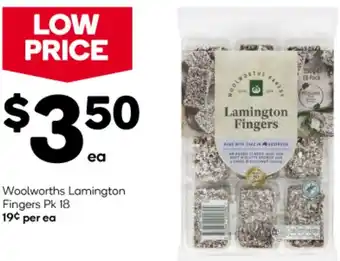 Woolworths Woolworths Lamington Fingers offer