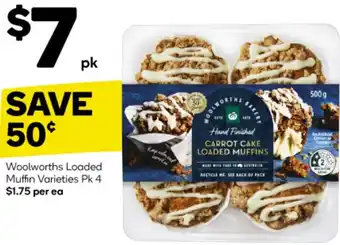 Woolworths Woolworths Loaded Muffin offer