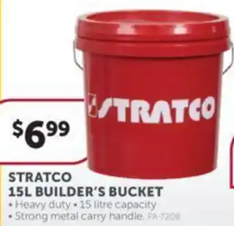 Stratco STRATCO 15L BUILDER'S BUCKET offer