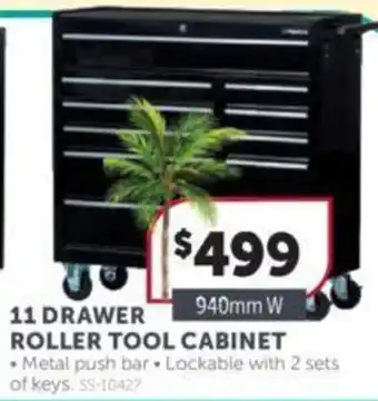Stratco 11 DRAWER ROLLER TOOL CABINET offer