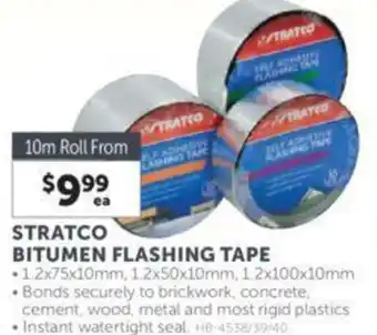 Stratco STRATCO BITUMEN FLASHING TAPE offer