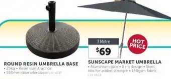 Stratco ROUND RESIN UMBRELLA BASE offer