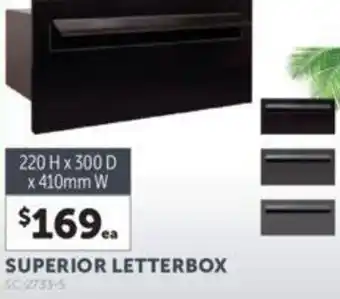 Stratco SUPERIOR LETTERBOX offer