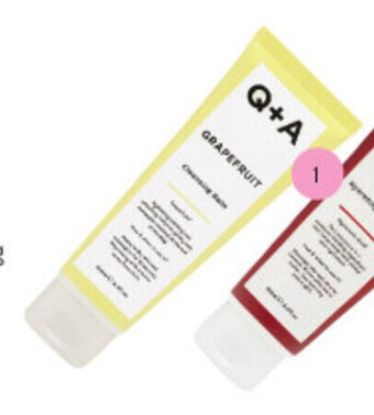 Q+A Grapefruit Cleansing Balm 125mL