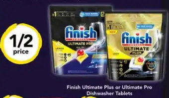 Drakes Finish Ultimate Plus or Ultimate Pro Dishwasher Tablets offer