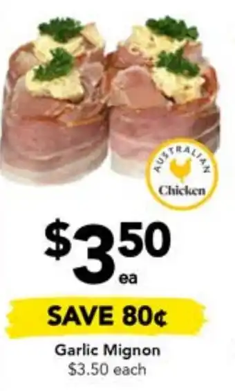 Drakes Garlic Mignon offer