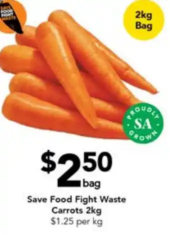 Drakes Save Food Fight Waste Carrots 2kg offer
