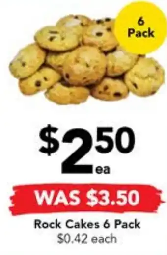Drakes Rock Cakes 6 Pack offer