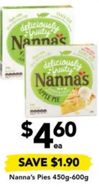 Drakes Nanna's Pies 450g-600g offer