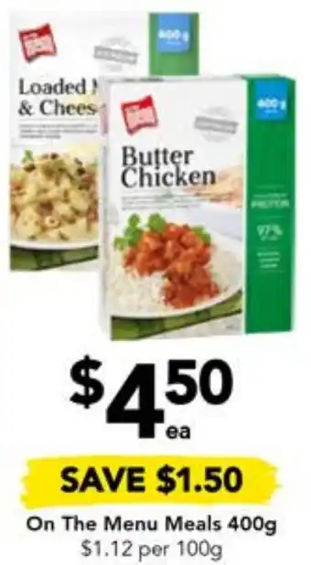 Drakes On The Menu Meals 400g offer