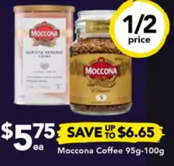 Drakes Moccona Coffee 95g-100g offer