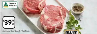Foodworks Australian Beef Scotch Fillet Steak offer