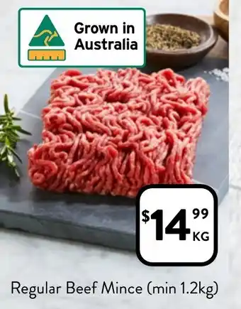 Foodworks Regular Beef Mince offer