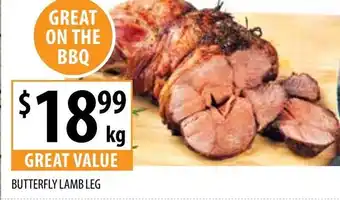 Supabarn BUTTERFLY LAMB LEG offer