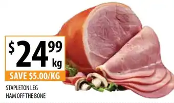 Supabarn STAPLETON LEG HAM OFF THE BONE offer