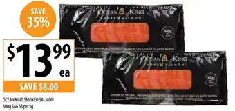 Supabarn OCEAN KING SMOKED SALMON 300g offer